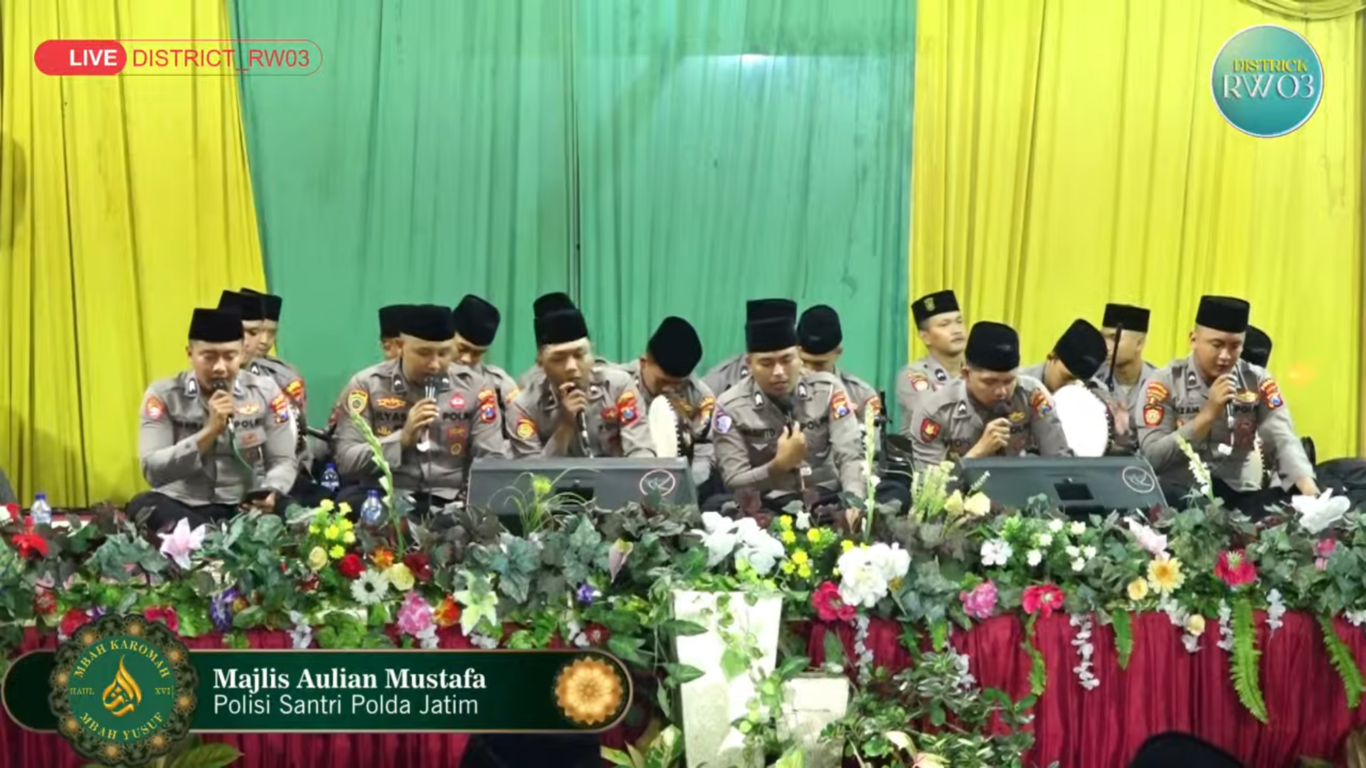 Group Sholawat Banjari Polda Jatim