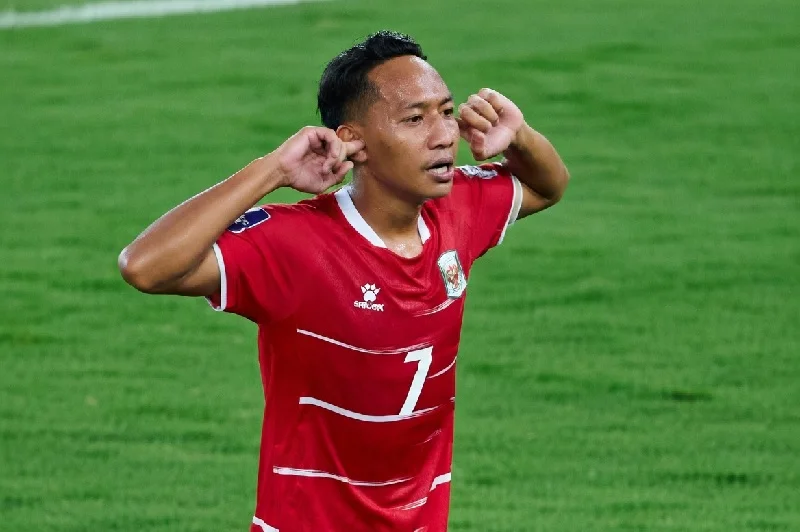 Selebrasi Beckham Putra Nugraha