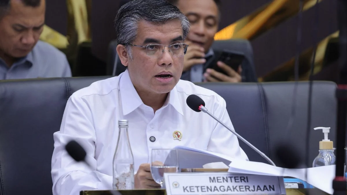 Yassierli, Menteri Ketenagakerjaan (Menaker). (c) Foto Dok. Biro Humas Kemnaker