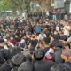 Tuntut Program Makan Bergizi Gratis Dihentikan, Ratusan Mahasiswa PMII Kepung DPRD Jatim