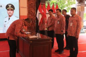 Pemkab Mojokerto Gelar Penandatanganan Perjanjian Kinerja dan Pakta Integritas Perangkat Daerah