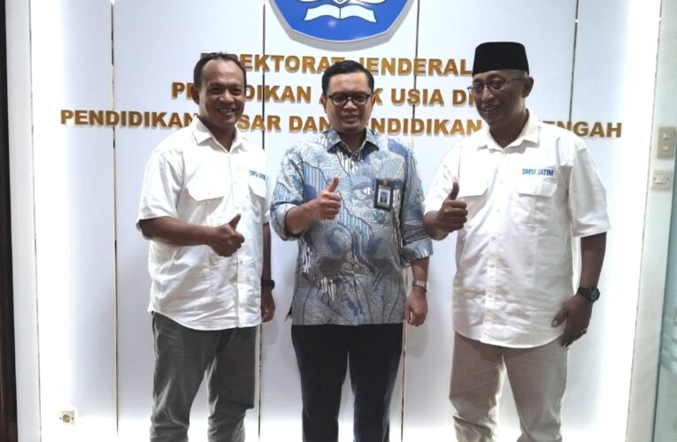 SMSI Jatim Ajak Kemendikdasmen Berkolaborasi  Tingkatkan Literasi Guru dan Siswa