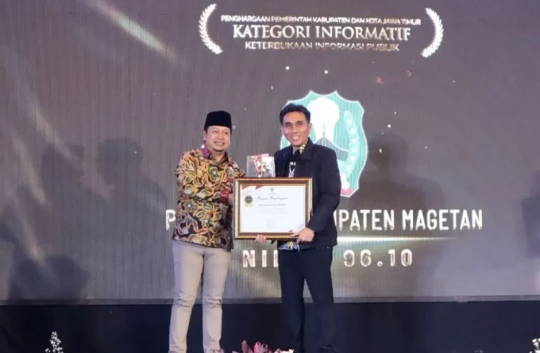 Pemkab Magetan Raih 3 Pernghargaan KIP tahun 2025
