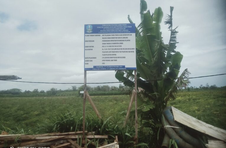 Meski Direktur Berstatus Terdakwa, PT Rajendra Pratama Jaya Tetap Menangkan Tender Proyek Pelimpah Sungai Tanggul Jember Rp15,5 Miliar