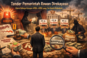 Tender Pemerintah Rawan Direkayasa: Alarm Bahaya Korupsi APBN–APBD yang Tak Boleh Diabaikan