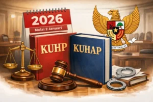 KUHP dan KUHAP Baru Resmi Berlaku 2 Januari 2026, Kritik Dilindungi, Hoaks Tetap Bisa Dipidana
