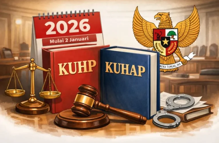 KUHP dan KUHAP Baru Resmi Berlaku 2 Januari 2026, Kritik Dilindungi, Hoaks Tetap Bisa Dipidana