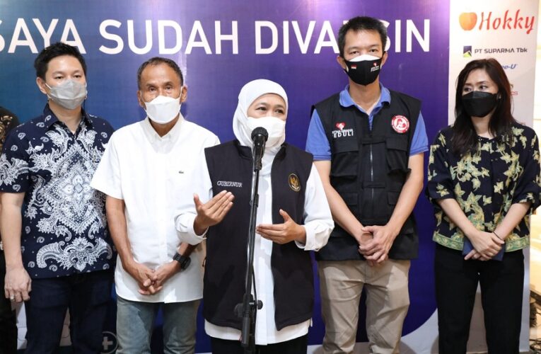 Gubernur Khofifah Apresiasi Layanan Vaksinasi Internasional RSI Masyithoh Bangil