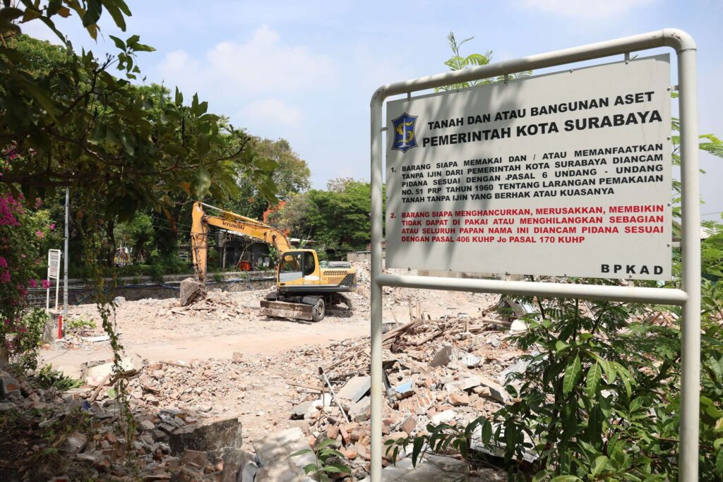 Pembongkaran Permukiman Taman Pelangi Ditarget Tuntas Januari 2026, Flyover Surabaya–Sidoarjo Segera Dibangun