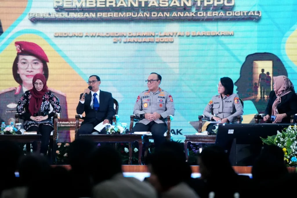 Wakapolri Minta Jajaran Polri Cepat Adaptasi Modus TPPO dan Kejahatan Perempuan-Anak di Era Digital
