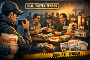 Korupsi Tender yang Terorganisasi: Ketika Wartawan Investigasi Didorong Menjadi “Penyamar”