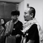 Adv. Agus Setiawan, S.H., MBA., M.H. dan juga merupakan penasehat hukum sentrapos.co.id saat berperan sebagai sutradara Teater Di Balik Langit Gaza