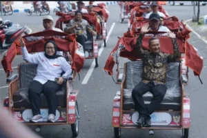 100 Abang Becak Pacitan Terima Becak Listrik dari Presiden Prabowo, Dorong Transportasi Ramah Lingkungan