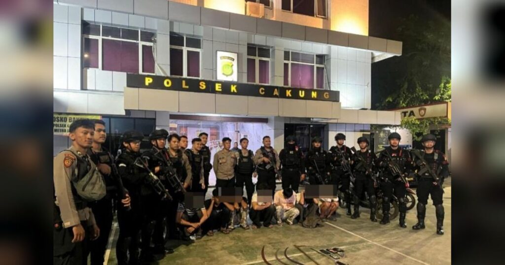 Pelajar SMP Tewas Dibacok saat Tawuran di Makasar Jaktim, 16 Remaja Diamankan Polisi