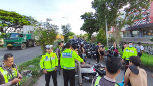 300 Motor Disita dalam Razia Balap Liar di Porong, Kepolisian Resor Kota Sidoarjo Tegaskan Penindakan Selama Ramadhan 1447 H