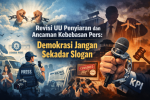 Revisi UU Penyiaran dan Ancaman Kebebasan Pers: Demokrasi Jangan Sekadar Slogan