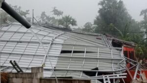 Puting Beliung Terjang Pragaan–Bluto Sumenep, Puluhan Rumah Rusak Sedang hingga Berat