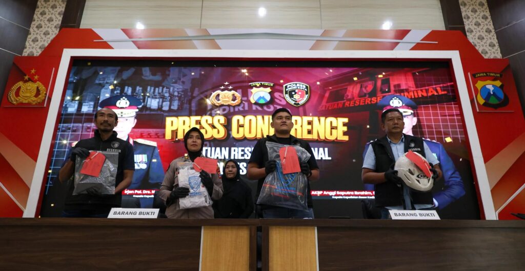 Polres Kediri Kota Tangkap Pelaku Begal Payudara Anak, Diduga Beraksi 19 Kali