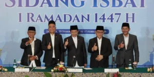 Pemerintah Tetapkan 1 Ramadan 1447 H Jatuh 19 Februari 2026, Hasil Sidang Isbat di 96 Titik Pemantauan