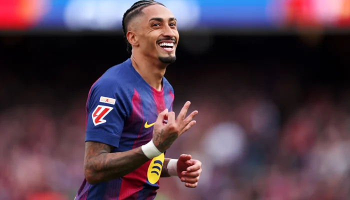 Barcelona Hancurkan Sevilla 5-2 di Camp Nou, Raphinha Hattrick dan Blaugrana Kian Kokoh di Puncak La Liga