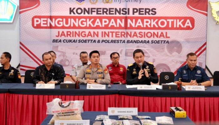 Bea Cukai Sita 1,3 Ton Narkotika Awal 2026, 314 Kasus Terungkap Saat Musim Liburan