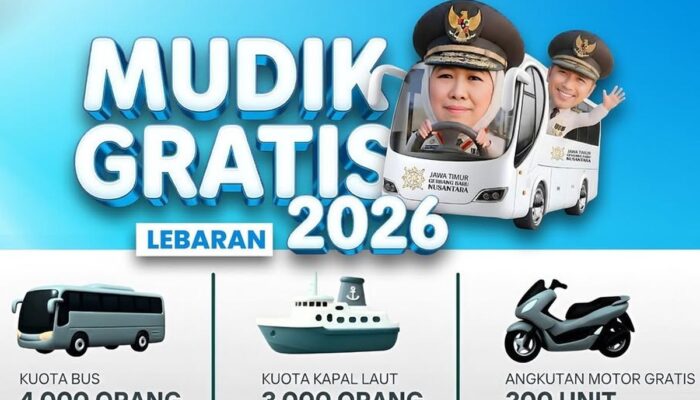Mudik Gratis Jatim 2026 Dibuka! Kuota 7.000 Orang, Ini Jadwal dan Cara Daftarnya