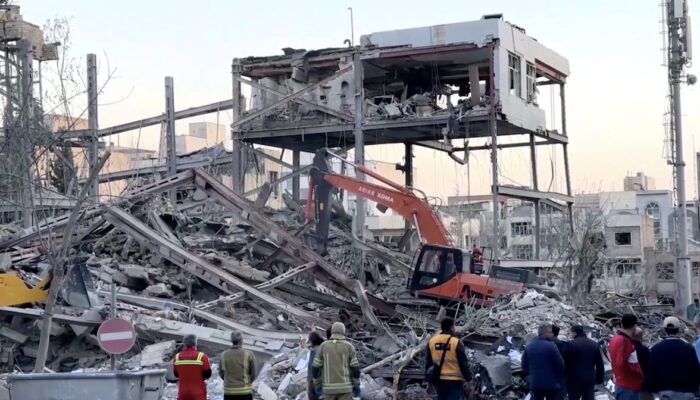 Gelombang Serangan Udara Guncang Teheran, AS–Israel Intensifkan Pemboman Hari Ketujuh Perang Iran