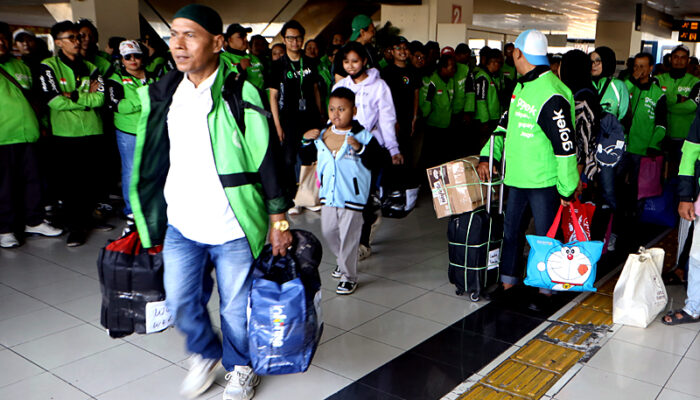 GoMudik 2026 Berangkatkan 4.000 Mitra Driver Gojek dan Keluarga Pulang Kampung Gratis