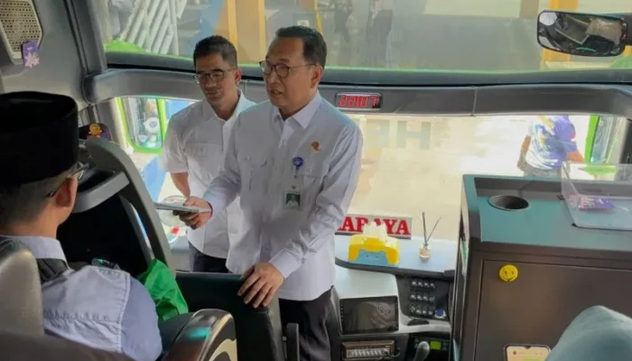 Kemenhub Pastikan Bus Lebaran Layak Jalan di Terminal Purabaya, Ramp Check Diperketat Demi Keselamatan Penumpang