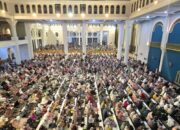 Lautan Jemaah Padati Masjid Al Akbar Surabaya, Salat Idulfitri 2026 Berlangsung Khusyuk dan Tertib