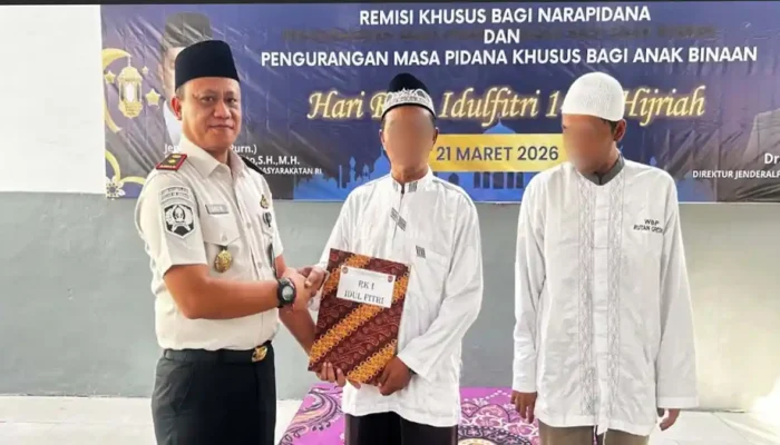 Idul Fitri 1447 H: 284 Warga Binaan Rutan Gresik Terima Remisi, 1 Langsung Bebas di Hari Raya