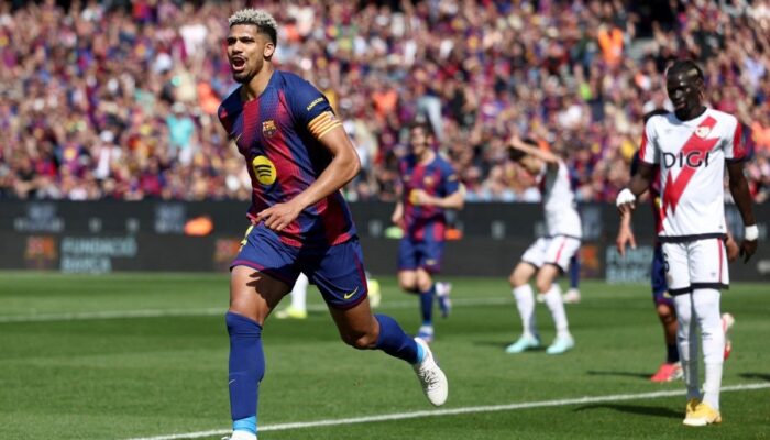 Barcelona Menang Tipis 1-0 atas Rayo Vallecano, Gol Araujo Kokohkan Puncak LaLiga 2026