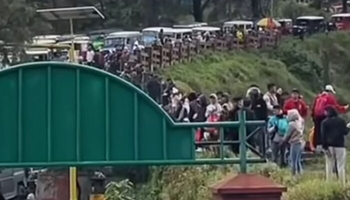 Viral! Antrean Jip Gunung Bromo Mengular saat Lebaran 2026, Lonjakan Wisatawan Tembus 14 Ribu