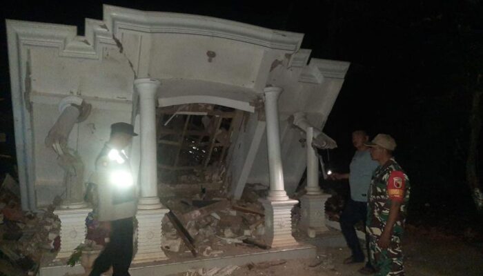 Ledakan Dahsyat Rusak Dua Rumah di Sumenep, Polisi Duga Berasal dari Mercon Rakitan