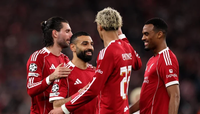 Liverpool Mengamuk di Anfield! Bungkam Galatasaray 4-0, Salah Ukir Sejarah & Lolos ke Perempat Final Liga Champions