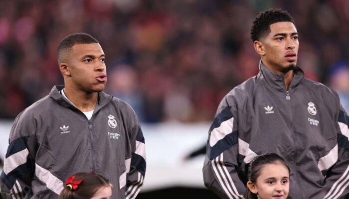 Real Madrid vs Manchester City di Liga Champions, Mbappe dan Bellingham Dipastikan Absen pada Leg Pertama