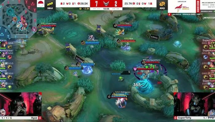 Kejutan di Turnamen Mobile Legends: Navi Bungkam RRQ 2-0 dan Puncaki Klasemen Sementara