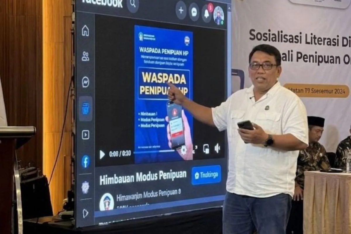 Pakar teknologi informasi Universitas 17 Agustus 1945 (Untag) Surabaya, Supangat * Foto Antaranews,com