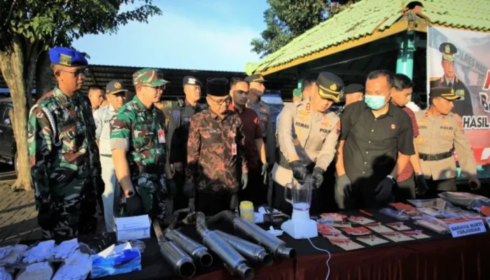 Operasi Pekat Semeru 2026: Polres Madiun Ungkap 66 Kasus Kriminal, Ribuan Liter Miras dan Puluhan Gram Sabu Disita