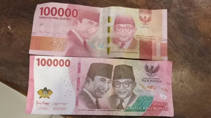 Illustrasi Uang Palsu