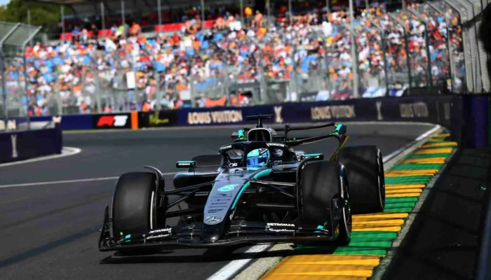 Russell Tercepat di FP3 F1 GP Australia 2026, Sesi Sempat Dihentikan Kecelakaan Antonelli
