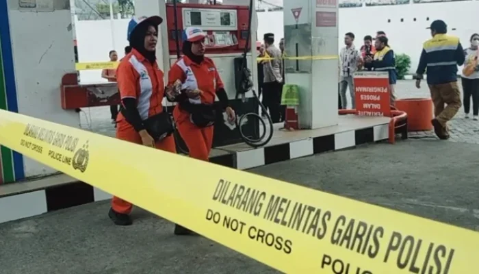 Diduga Selewengkan Solar Subsidi, SPBU Tegalbesar Jember Disegel Polisi