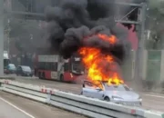 Sedan Listrik BYD Seal Terbakar di Hong Kong, Baterai Blade Battery Tetap Utuh