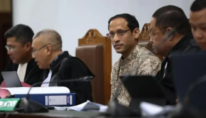 Sidang Korupsi Chromebook: Nadiem Makarim Pertanyakan Audit BPKP soal Harga Laptop Rp4,3 Juta
