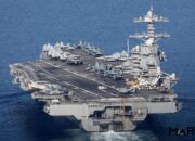 Kapal Induk Terbesar AS Terbakar di Laut Merah! USS Gerald R. Ford Terpaksa Menepi di Yunani, Ratusan Awak Terdampak