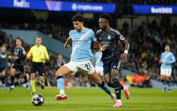Real Madrid Hancurkan Man City 5-1 Agregat! Vinicius Junior Jadi Mimpi Buruk di Etihad