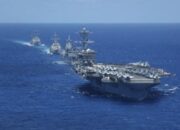 Kapal Iran Kejar USS Abraham Lincoln, Militer AS Balas dengan Meriam dan Rudal Hellfire
