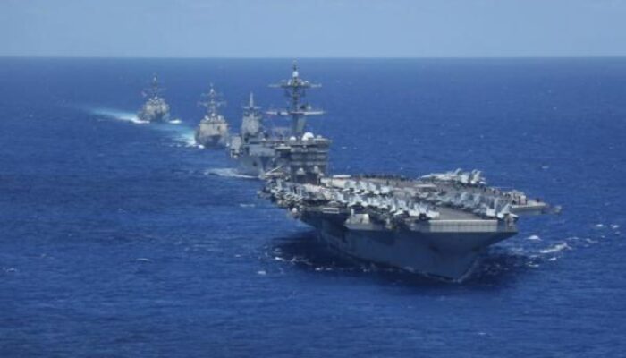 Kapal Iran Kejar USS Abraham Lincoln, Militer AS Balas dengan Meriam dan Rudal Hellfire