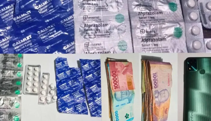 Polisi Bongkar Peredaran Obat Keras Ilegal di Jakarta Pusat, 5 Pelaku Ditangkap, 31.997 Butir Disita!