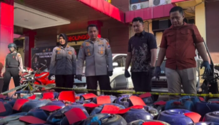 Polres Probolinggo Bongkar Mafia Pertalite Subsidi, 7 Pelaku Ditangkap dengan 1.575 Liter BBM Diamankan